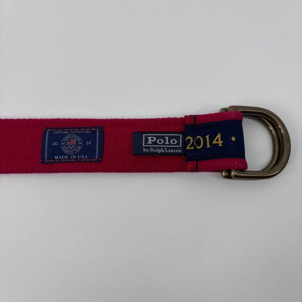 Polo Ralph‎ Lauren Olympic Team 2014 Web Belt Adj 40